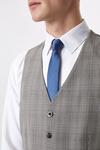 Burton Slim Fit Neutral Check Suit Waistcoat thumbnail 4