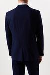 Burton Slim Fit Navy Pinstripe Suit Jacket thumbnail 3