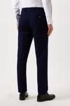 Burton Slim Fit Navy Pinstripe Suit Trouser thumbnail 3
