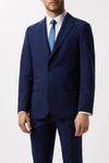 Burton Slim Fit Navy Tweed Suit Jacket thumbnail 2