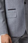 Burton Slim Fit Grey Tweed Suit Jacket thumbnail 6