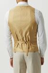 Burton Slim Fit Neutral Tweed Suit Waistcoat thumbnail 3