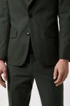 Burton Slim Fit Green Tweed Suit Jacket thumbnail 6
