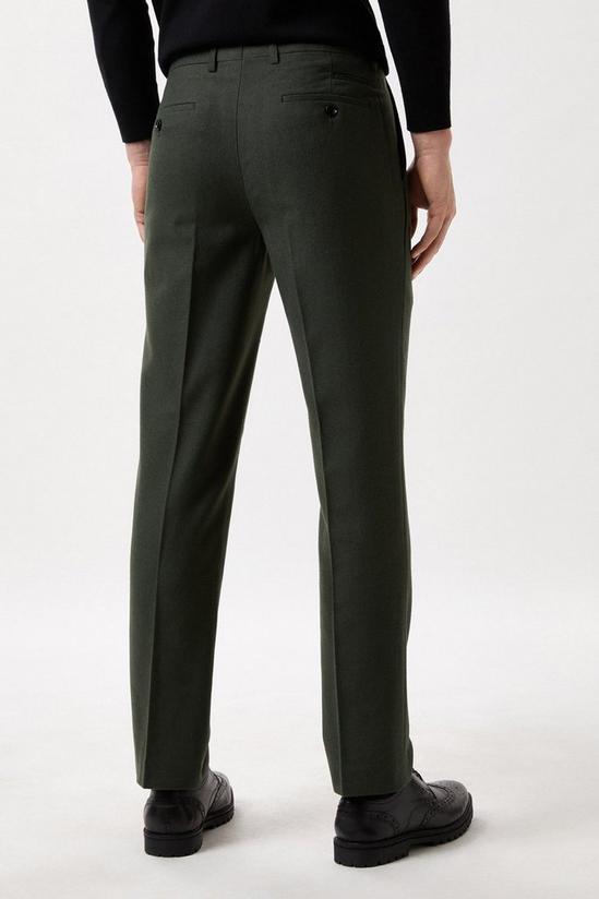 Burton Slim Fit Green Tweed Suit Trousers 3