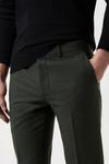 Burton Slim Fit Green Tweed Suit Trousers thumbnail 4