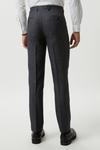Burton Slim Fit Grey Semi Plain Suit Trousers thumbnail 3
