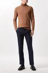 Burton Slim Fit Blue Check Suit Trousers thumbnail 2