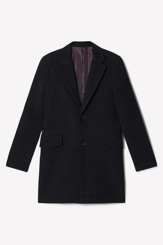 Burton Faux Wool Overcoat 5