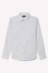 Burton Grey Slim Fit Long Sleeve Essential Shirt thumbnail 5
