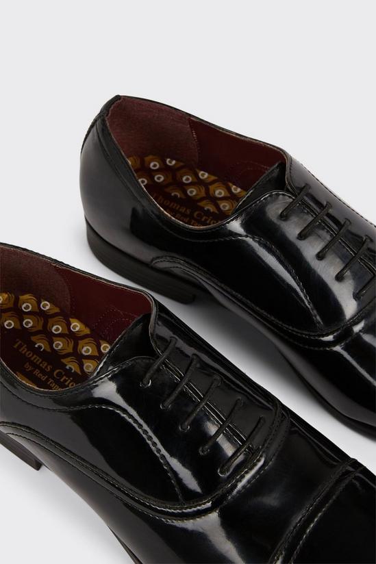 Burton Smart Black Patent Oxford Shoe 4
