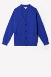 Burton Super Soft Cobalt Relaxed Fit Knitted Cardigan thumbnail 5
