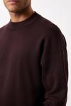 Burton Premium Chocolate Relaxed Knitted Crew Neck Jumper thumbnail 4