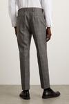 Burton Skinny Grey Blue Highlight Check Suit Trouser thumbnail 3