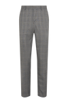 Burton Skinny Grey Blue Highlight Check Suit Trouser thumbnail 4