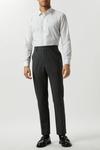 Burton Skinny Fit Grey Grid Check Suit Trousers thumbnail 2