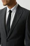 Burton Skinny Fit Grey Grid Check Suit Jacket thumbnail 6
