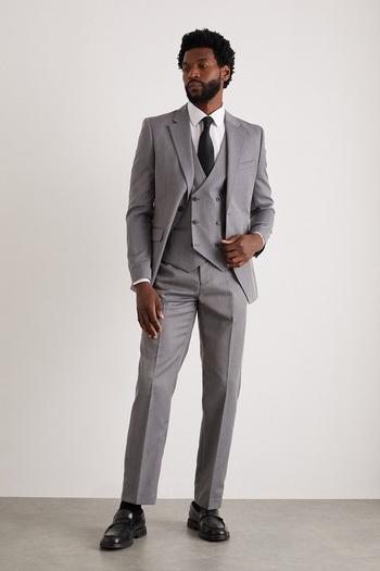Related Product Tailored Grey Mini Herringbone Suit Trousers