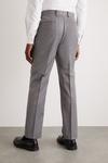 Burton Tailored Grey Mini Herringbone Suit Trousers thumbnail 3