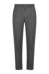 Burton Slim Charcoal Wide Self Stripe Suit Trousers thumbnail 4