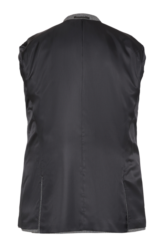 Burton Slim Fit Grey Texture Grid Check Suit Jacket 5
