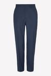 Burton Tailored Navy Small Scale Check Suit Trousers thumbnail 5