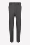 Burton Slim Fit Charcoal Herringbone Suit Trousers thumbnail 5