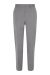 Burton Slim Fit Grey Mini Herringbone Suit Trousers thumbnail 5