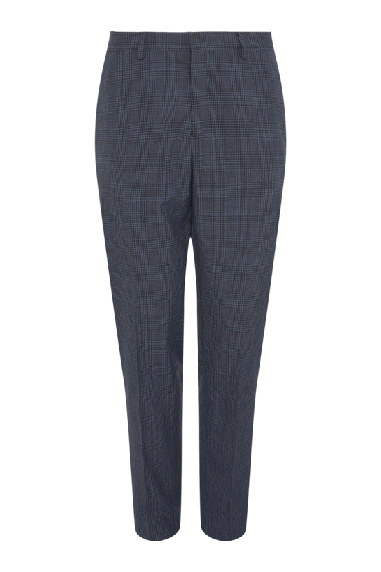 Burton Slim Fit Navy Overcheck Suit Trousers 4
