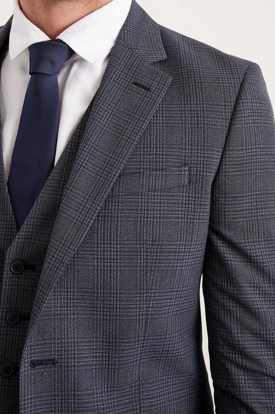 Burton Slim Fit Navy Overcheck Suit Jacket 6
