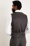 Burton Tailored Fit Semi Plain Waistcoat thumbnail 3