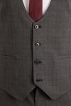 Burton Tailored Fit Semi Plain Waistcoat thumbnail 4