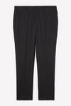Burton Slim Fit Charcoal Semi Plain Suit Trousers thumbnail 5