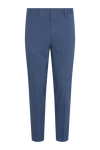 Burton Skinny Fit Blue Semi Plain Suit Trousers thumbnail 4