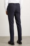 Burton Skinny Fit Navy Fine Stripe Suit Trousers thumbnail 3