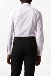 Burton Pink Slim Fit Long Sleeve Point Collar Twill Shirt thumbnail 3