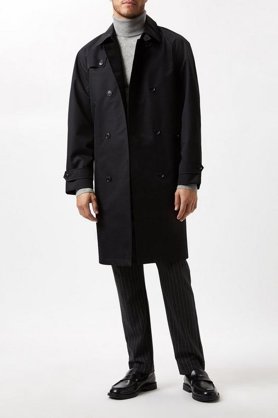 Burton Twill Double Breasted Trench Coat 2