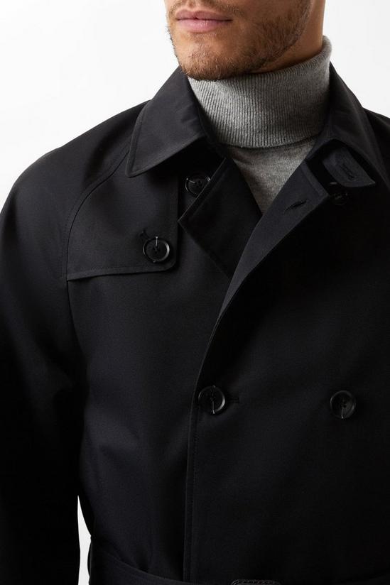 Burton Twill Double Breasted Trench Coat 4
