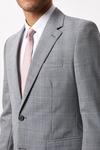 Burton Slim Fit Grey Check British Wool Suit Jacket thumbnail 5