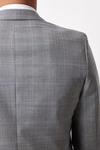 Burton Slim Fit Grey Check British Wool Suit Jacket thumbnail 6