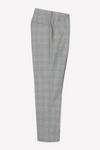 Burton Slim Fit Grey Check British Wool Suit Trousers thumbnail 5
