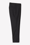 Burton Slim Fit Plain Charcoal Wool Suit Trousers thumbnail 5