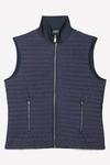 Burton Navy Quilted Funnel Neck Gilet thumbnail 5