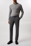 Burton Slim Fit Grey Drawstring Trousers thumbnail 1