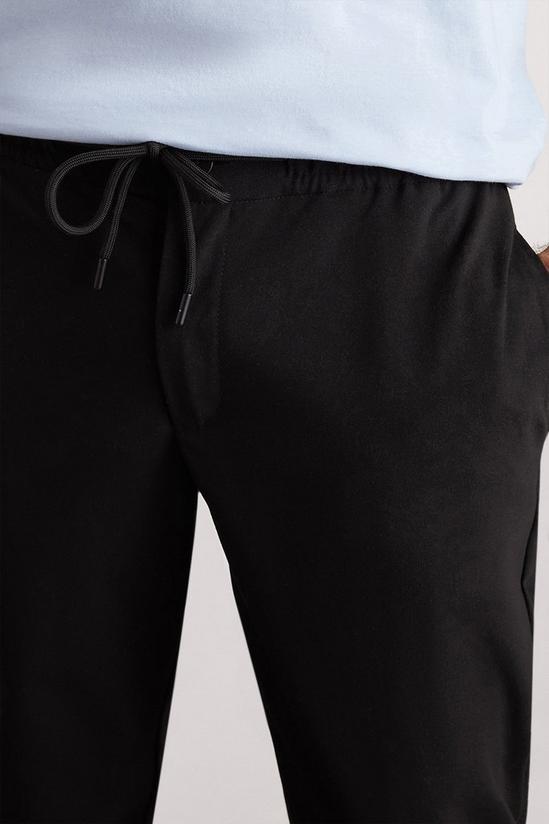 Burton Slim Fit Black Drawstring Trousers 5