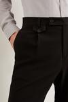 Burton Slim Fit Black Pocket Detail Smart Trousers thumbnail 4