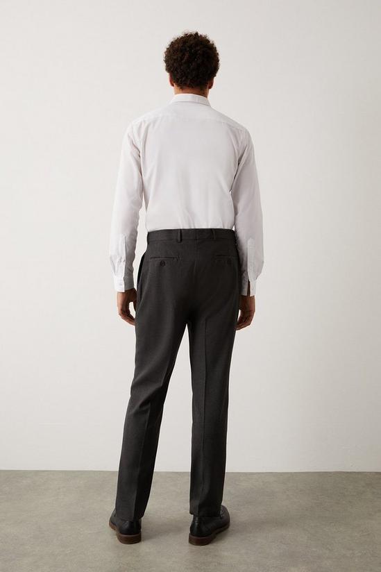 Burton Slim Fit Charcoal Pocket Detail Smart Trousers 3
