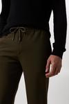 Burton Slim Fit Khaki Drawstring Trousers thumbnail 4