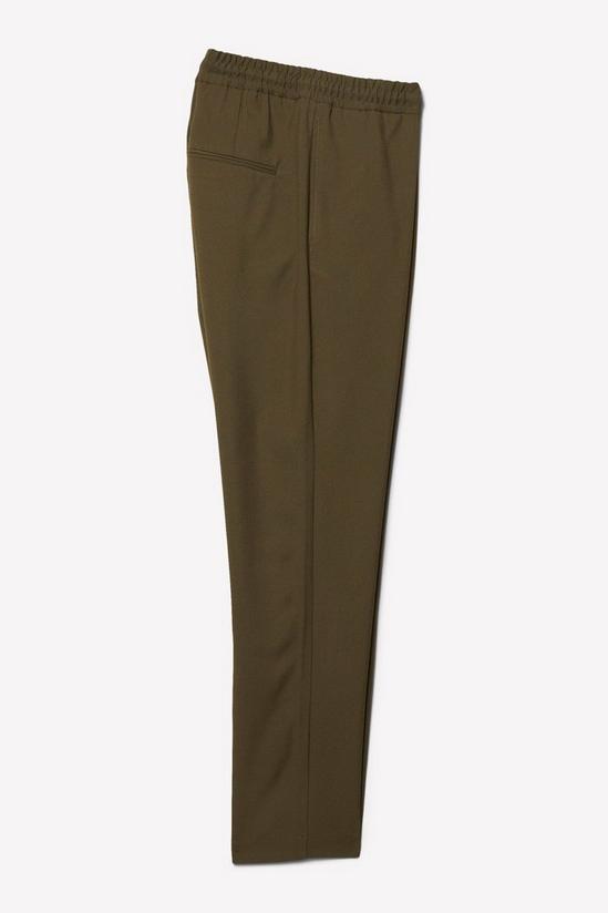 Burton Slim Fit Khaki Drawstring Trousers 5
