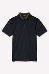 Burton Black Two Tone Collar Polo Shirt thumbnail 5