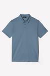 Burton Blue Premium Mercerised Cotton Polo Shirt thumbnail 5